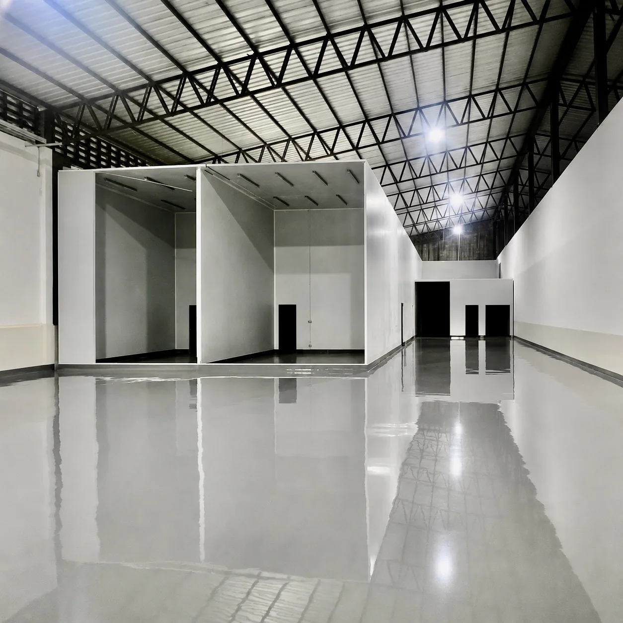 งานพื้น Epoxy ภายในพื้นที่ใช้งาน
